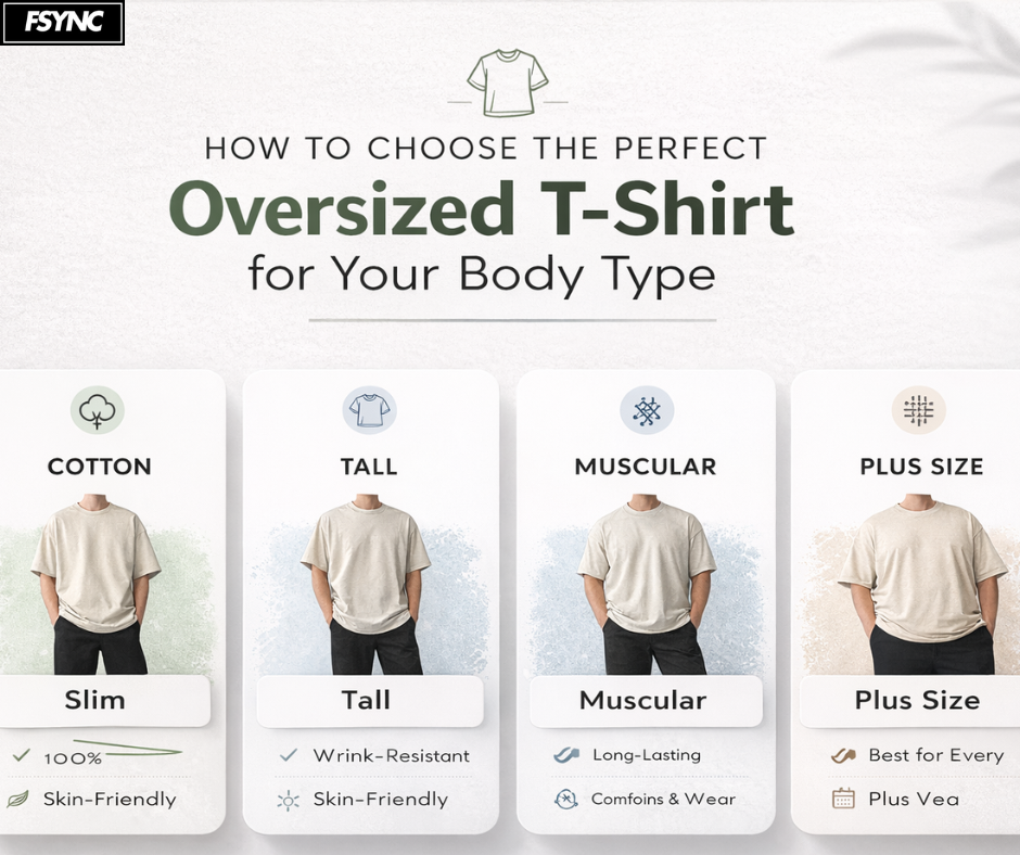 How to Choose the Perfect Oversized T-Shirt for Your Body Type