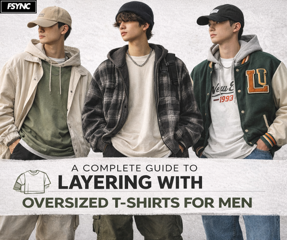 How to Layer Oversized T-Shirts for Men: Easy Streetwear Styling Guide