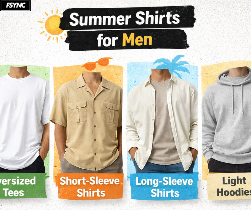 Types of T-Shirts You Can Wear in Summer
